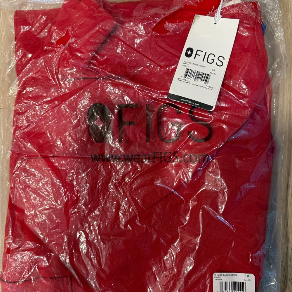 Figs Winning Red Kade Pant Large